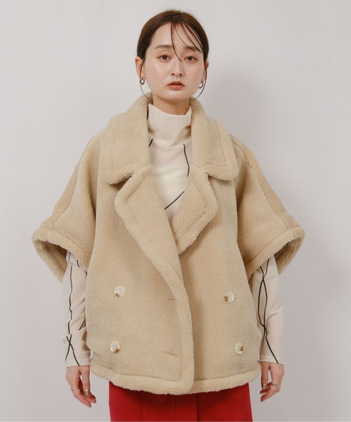 ボアポンチョコート Palm Riche│Eimee Law & LHELBIE 公式オンライン