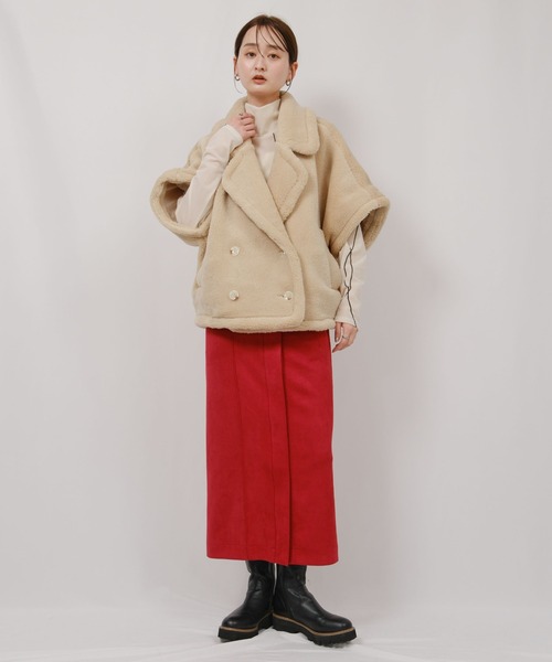 ボアポンチョコート Palm Riche│Eimee Law & LHELBIE 公式オンライン