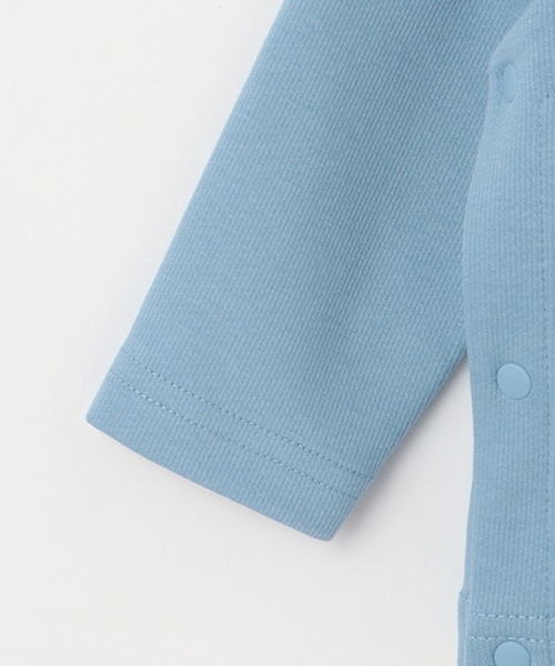 kladskap(クレードスコープ)の「ペンギンモチーフカバーオール(ロンパース・キッズ・ライトブルー/アイボリー・70cm/80cm)」の8枚目の写真