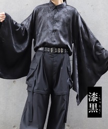 REZEN | 花柄ジャガード和袖シャツ(シャツ/ブラウス)