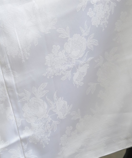 REZEN（リゼン）の「花柄ジャガード和袖シャツ（シャツ/ブラウス・メンズ・ターコイズブルー/ブラック/ライトグレー/ラベンダー・LARGE/MEDIUM）」の17枚目の写真