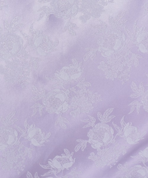 REZEN（リゼン）の「花柄ジャガード和袖シャツ（シャツ/ブラウス・メンズ・ターコイズブルー/ブラック/ライトグレー/ラベンダー・LARGE/MEDIUM）」の10枚目の写真