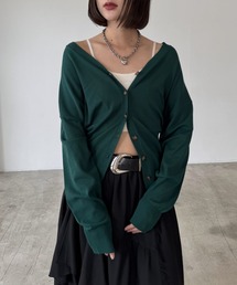 PAGEBOY | 2WAYオフショルハイゲージカーディガン(カーディガン/ボレロ)