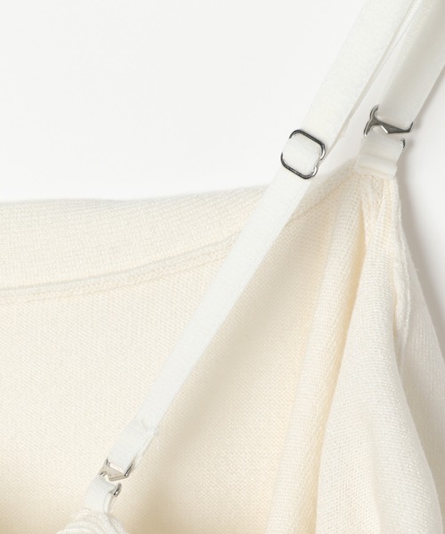 PAGEBOY(ページボーイ)の「2WAYオフショルハイゲージカーディガン(カーディガン/ボレロ・レディース・ブラック/ダークネイビー/ダークグリーン系/オフホワイト・FREE)」の22枚目の写真