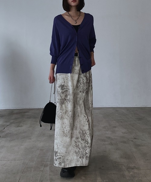 PAGEBOY(ページボーイ)の「2WAYオフショルハイゲージカーディガン(カーディガン/ボレロ・レディース・ブラック/ダークネイビー/ダークグリーン系/オフホワイト・FREE)」の9枚目の写真