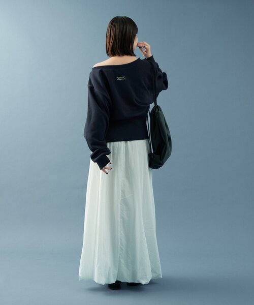 オフショルスウェット（スウェット）｜mystic（ミスティック）の