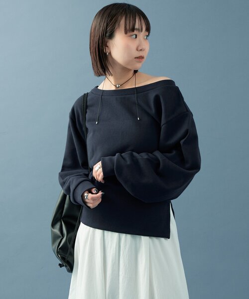ボンディングオフショルスウェット 楽天市場】【SALE／50%OFF】ボンディングオフショルスウェット