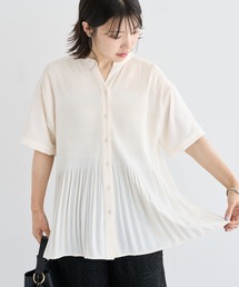 マジョリカプリーツスキッパーブラウス