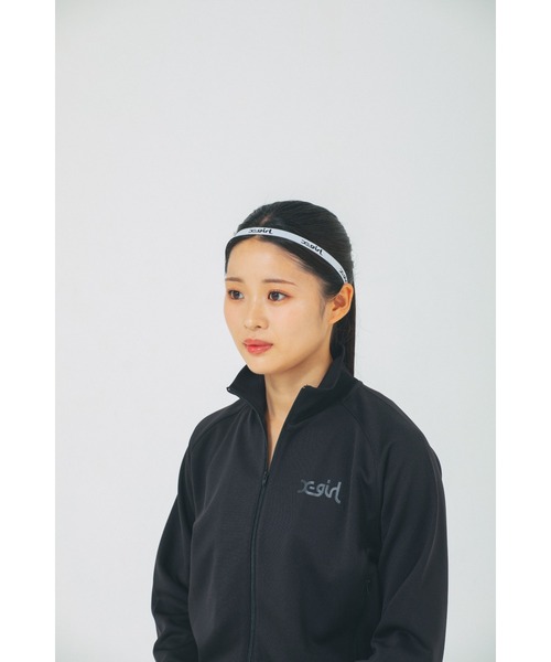 ヘアバンド LOGO HAIR BAND（ヘアバンド）｜X-girl SPORTS（エックスガール
