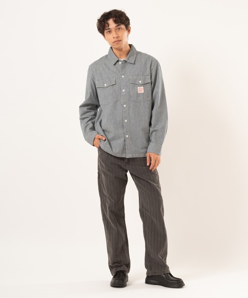 Levi's（リーバイス）の「Levi's/リーバイス WORKWEAR ワーカーシャツ（シャツ/ブラウス・メンズ・ダークインディゴブルー・S/M/L/XL）」の6枚目の写真