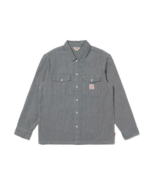 Levi's（リーバイス）の「Levi's/リーバイス WORKWEAR ワーカーシャツ（シャツ/ブラウス・メンズ・ダークインディゴブルー・S/M/L/XL）」の7枚目の写真