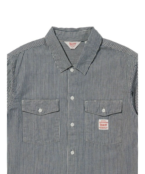 Levi's（リーバイス）の「Levi's/リーバイス WORKWEAR ワーカーシャツ（シャツ/ブラウス・メンズ・ダークインディゴブルー・S/M/L/XL）」の9枚目の写真