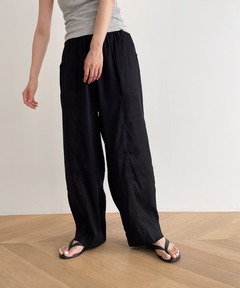 完売商品　IENA LA BOUCLE 麻シーチングイージーパンツ34 IENA LA BOUCLE 麻シーチングイージーパンツ3（その他パンツ）｜IENA