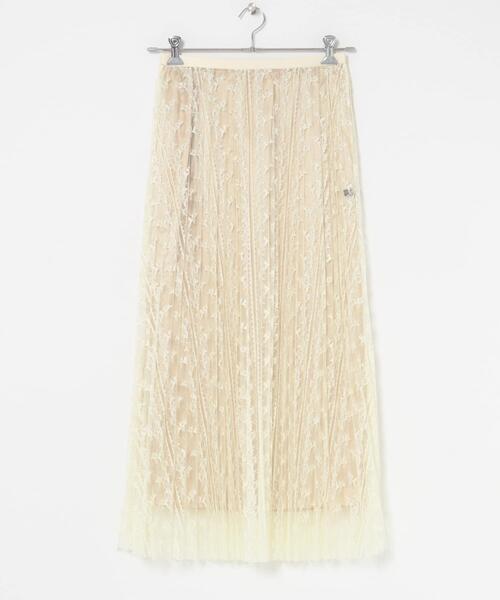 URBAN RESEARCH ROSSO WOMEN(アーバンリサーチ ロッソ)の「2WAYレイヤードレーススカート(スカート・レディース・ブラック/オフホワイト・FREE)」の16枚目の写真