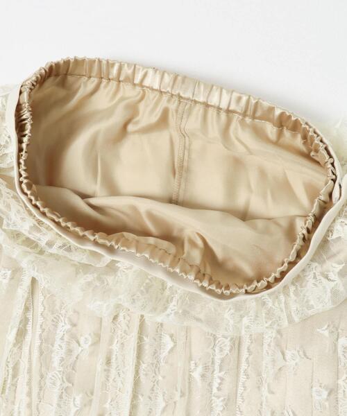 URBAN RESEARCH ROSSO WOMEN(アーバンリサーチ ロッソ)の「2WAYレイヤードレーススカート(スカート・レディース・ブラック/オフホワイト・FREE)」の18枚目の写真