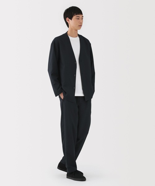 無印良品(ムジルシリョウヒン)の「紳士 風を通すストレッチテーパードパンツ(その他パンツ・メンズ・ブラック/ダークネイビー/ブルー系・S/L/XL/M)」の12枚目の写真