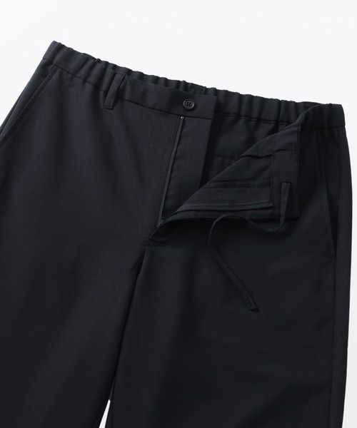 無印良品(ムジルシリョウヒン)の「紳士 風を通すストレッチテーパードパンツ(その他パンツ・メンズ・ブラック/ダークネイビー/ブルー系・S/L/XL/M)」の5枚目の写真