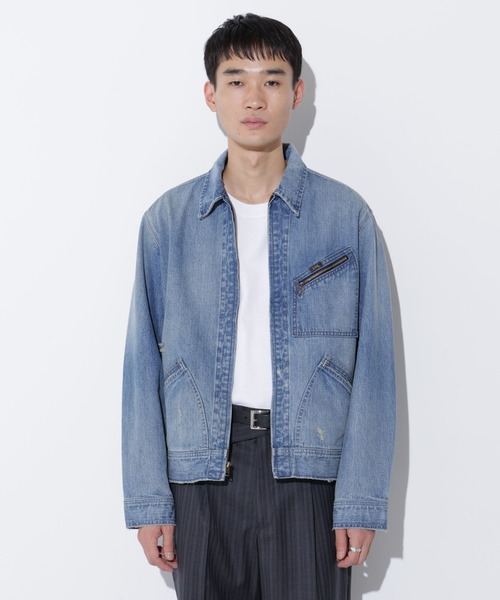 セール】LEE/別注 91B ZIP-UPブルゾン（デニムジャケット）｜Lee（リー