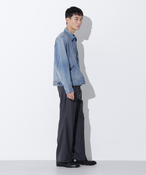 Lee(リー)の「LEE/別注 91B ZIP-UPブルゾン(デニムジャケット・メンズ・インディゴブルー/ブルー・L/M/S)」の8枚目の写真
