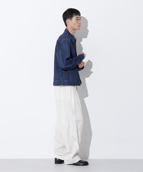 Lee(リー)の「LEE/別注 91B ZIP-UPブルゾン(デニムジャケット・メンズ・インディゴブルー/ブルー・L/M/S)」の16枚目の写真