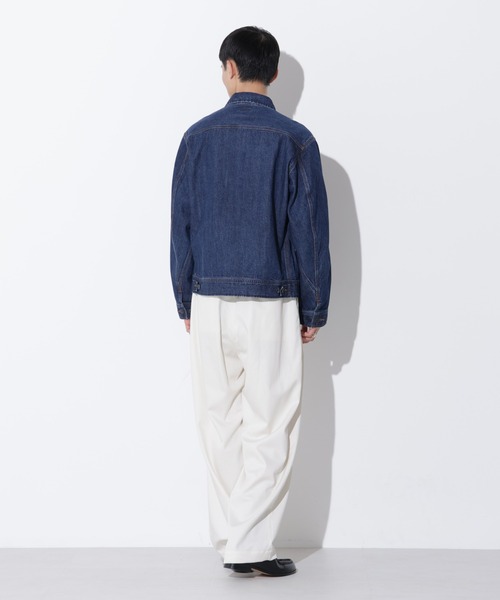Lee(リー)の「LEE/別注 91B ZIP-UPブルゾン(デニムジャケット・メンズ・インディゴブルー/ブルー・L/M/S)」の17枚目の写真