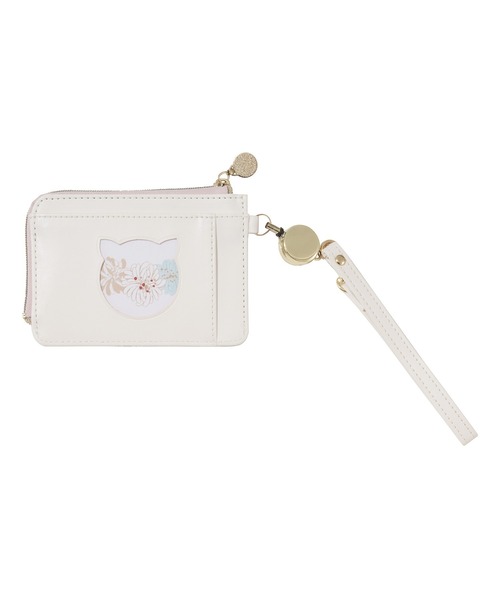 PAUL&JOE（ポールアンドジョー）の「ポール ＆ ジョー パスケース（パスケース・レディース・ホワイト/ピンク・FREE）」の3枚目の写真