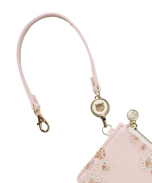 PAUL&JOE（ポールアンドジョー）の「ポール ＆ ジョー パスケース（パスケース・レディース・ホワイト/ピンク・FREE）」の5枚目の写真