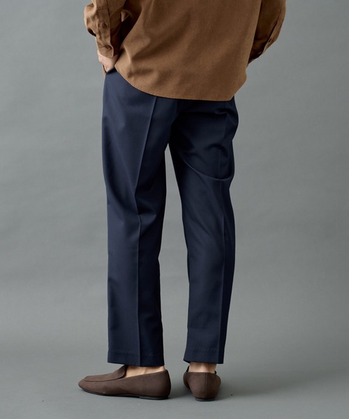 COLONY 2139（コロニートゥーワンスリーナイン）の「ウーリートロテーパードパンツ（スラックス・メンズ・グレー/ブラック/ネイビー・MEDIUM/LARGE）」の4枚目の写真