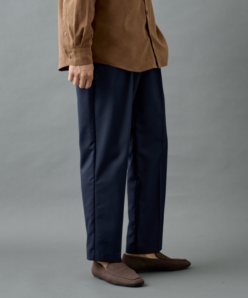 COLONY 2139（コロニートゥーワンスリーナイン）の「ウーリートロテーパードパンツ（スラックス・メンズ・グレー/ブラック/ネイビー・MEDIUM/LARGE）」の5枚目の写真