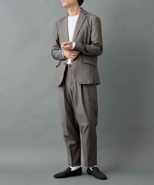 COLONY 2139（コロニートゥーワンスリーナイン）の「ウーリートロテーパードパンツ（スラックス・メンズ・グレー/ブラック/ネイビー・MEDIUM/LARGE）」の10枚目の写真