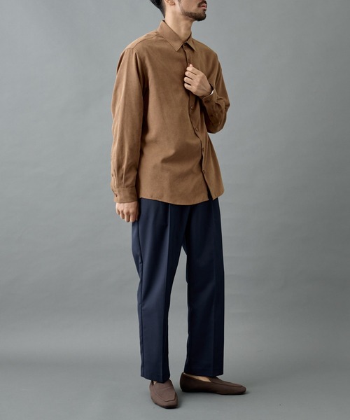 COLONY 2139（コロニートゥーワンスリーナイン）の「ウーリートロテーパードパンツ（スラックス・メンズ・グレー/ブラック/ネイビー・MEDIUM/LARGE）」の17枚目の写真