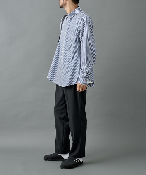 COLONY 2139（コロニートゥーワンスリーナイン）の「ウーリートロテーパードパンツ（スラックス・メンズ・グレー/ブラック/ネイビー・MEDIUM/LARGE）」の7枚目の写真