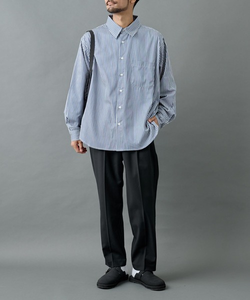 COLONY 2139（コロニートゥーワンスリーナイン）の「ウーリートロテーパードパンツ（スラックス・メンズ・グレー/ブラック/ネイビー・MEDIUM/LARGE）」の6枚目の写真