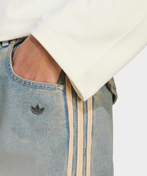 希少【完売品】adidas♡大人気♡プレミアムエッセンシャルズデニムジャージ プレミアム エッセンシャルズ デニム パンツ / アディダス