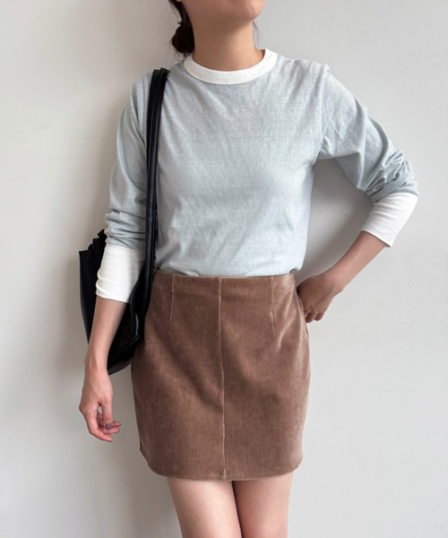 mnp　fifi collection for LULU trim LS fifi collection for LULU】trim LS tee（Tシャツ/カットソー）｜EDIT