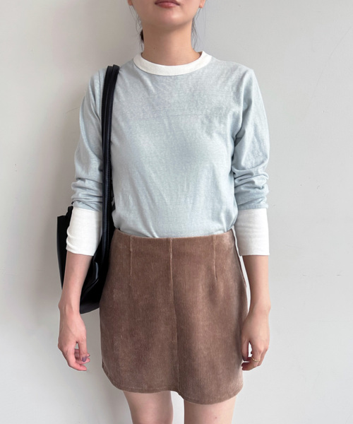 セール】【fifi collection for LULU】trim LS tee（Tシャツ