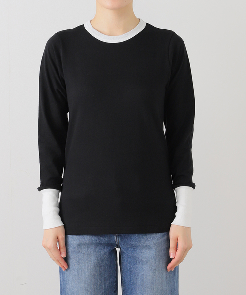 mnp　fifi collection for LULU trim LS fifi collection for LULU】trim LS tee（Tシャツ/カットソー）｜EDIT