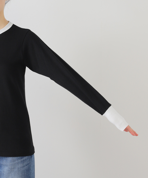 fifi collection for LULU】trim LS tee（Tシャツ/カットソー）｜EDIT