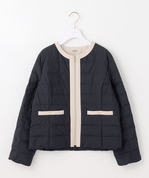 新品ANYSIS 2WAYノーカラーダウンジャケット ANY SIS｜【撥水・洗える】2WAYノーカラーダウン ジャケット | Rakuten