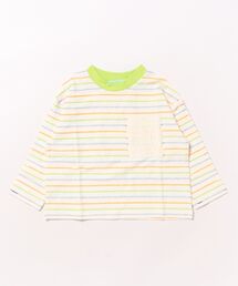 HAKKA KIDS | マルチボーダー長袖Tシャツ(Tシャツ/カットソー)