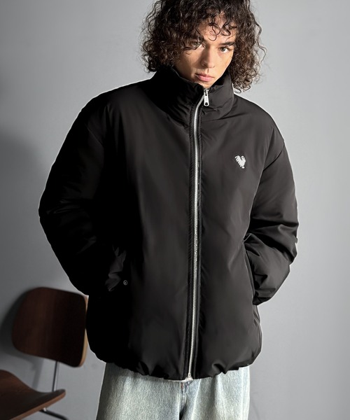 Classical Origin(クラシカルオリジン)の「「冬を制する。」防寒設計フェイクダウン中綿ジャケット/Thermal Design Faux Down Padded Jacket(ダウンジャケット/コート・メンズ・ブラック/グレー・LARGE/MEDIUM/SMALL)」の6枚目の写真