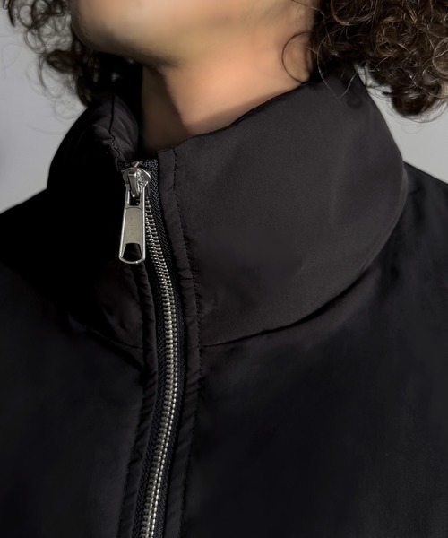 Classical Origin(クラシカルオリジン)の「「冬を制する。」防寒設計フェイクダウン中綿ジャケット/Thermal Design Faux Down Padded Jacket(ダウンジャケット/コート・メンズ・ブラック/グレー・LARGE/MEDIUM/SMALL)」の17枚目の写真