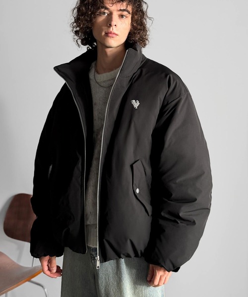 Classical Origin(クラシカルオリジン)の「「冬を制する。」防寒設計フェイクダウン中綿ジャケット/Thermal Design Faux Down Padded Jacket(ダウンジャケット/コート・メンズ・ブラック/グレー・LARGE/MEDIUM/SMALL)」の19枚目の写真