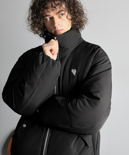 セール】「冬を制する。」防寒設計フェイクダウン中綿ジャケット