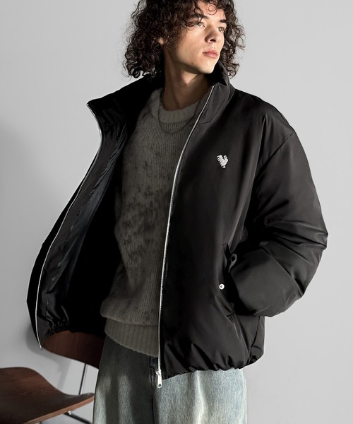 Classical Origin(クラシカルオリジン)の「「冬を制する。」防寒設計フェイクダウン中綿ジャケット/Thermal Design Faux Down Padded Jacket(ダウンジャケット/コート・メンズ・ブラック/グレー・LARGE/MEDIUM/SMALL)」の21枚目の写真