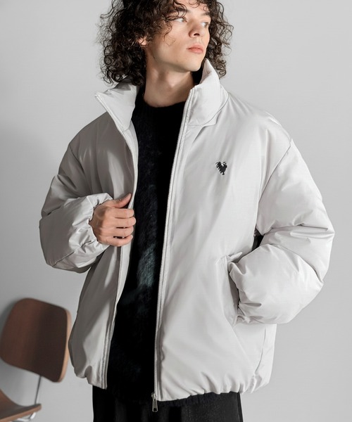 Classical Origin(クラシカルオリジン)の「「冬を制する。」防寒設計フェイクダウン中綿ジャケット/Thermal Design Faux Down Padded Jacket(ダウンジャケット/コート・メンズ・ブラック/グレー・LARGE/MEDIUM/SMALL)」の20枚目の写真
