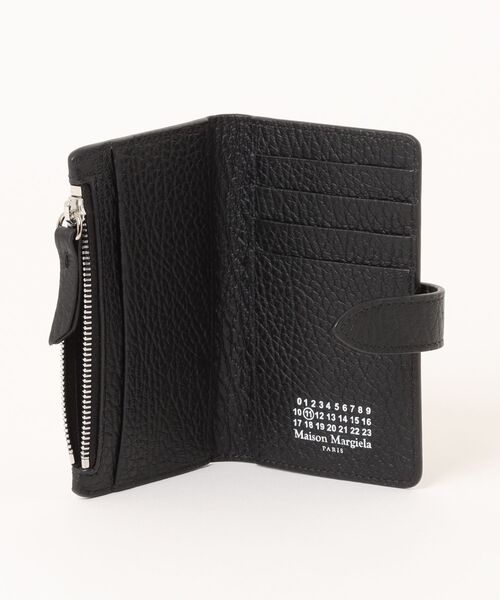 Maison Margiela（メゾンマルジェラ）の「Maison Margiela  CARD HOLDER CLIP 2 WITH ZIP（キーケース/キーアクセサリー・レディース・ブラック・FREE）」の2枚目の写真