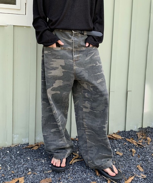 TIGHTBOOTH カモフラージュ ワークパンツ tight booth tbpr RIPSTOP バルーンカーゴパンツ XL