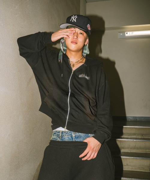 centimeter（センチメーター）の「CMT ruler zip hoodie（パーカー