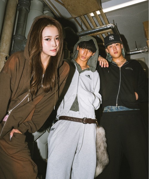 centimeter（センチメーター）の「CMT ruler zip hoodie（パーカー